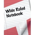 thumbnail image 1 of Wide Ruled Notebook, (Paperback), 1 of 1