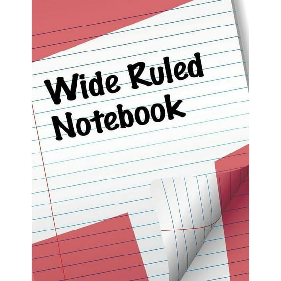 Wide Ruled Notebook (Paperback)
