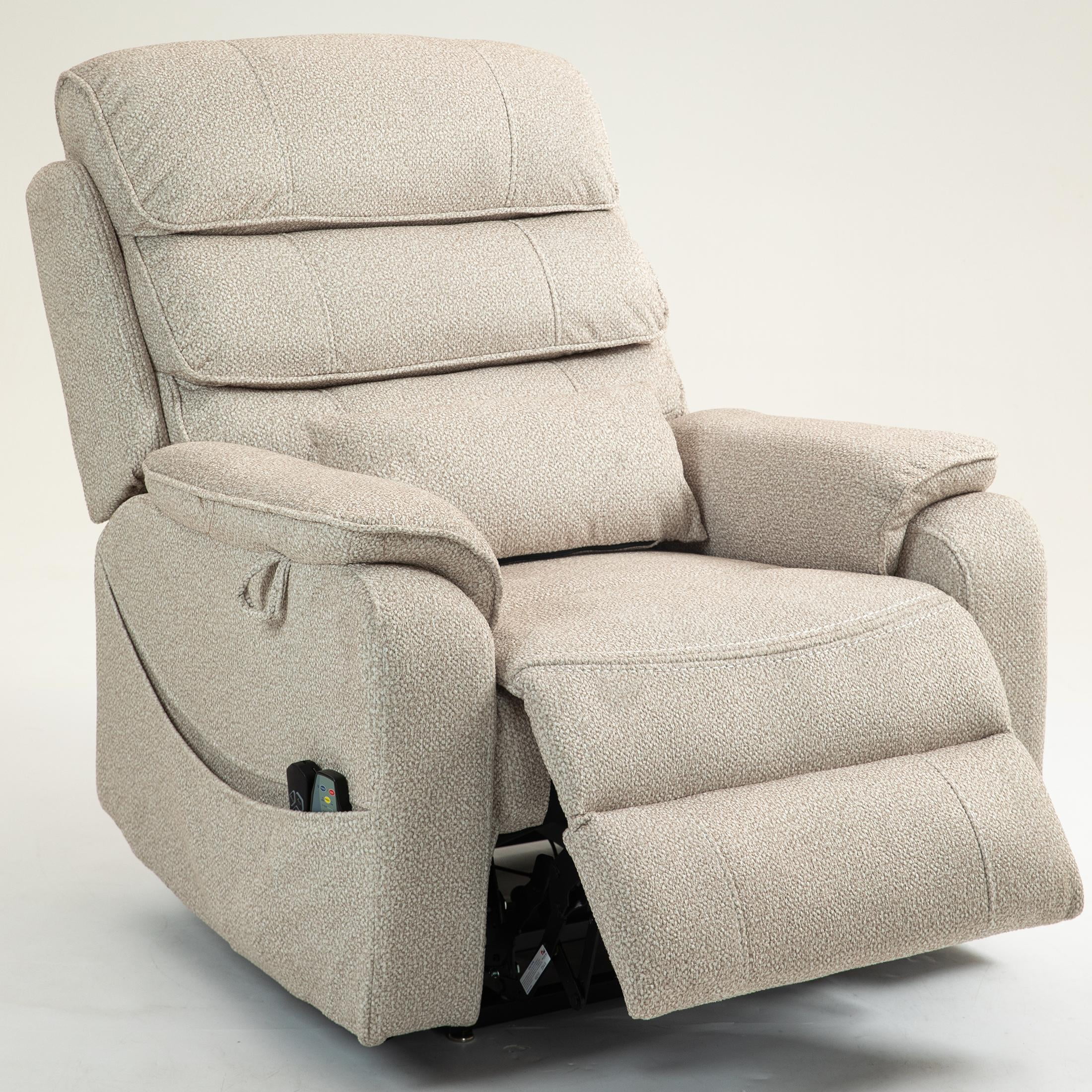 LEGAHOME Oversized Lift Recliner Chair with Wireless Phone Charging and ...