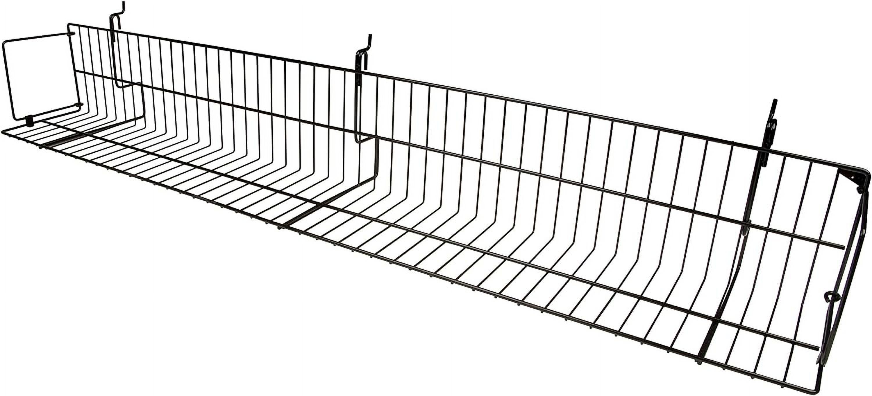 Wide Shelf For Slatwall, Gridwall Or Pegboard Box Of 6