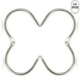 thumbnail image 1 of TABGIME Wide Shower Curtain Rings Hooks, Rustproof Metal Glide Shower Ring for Bathroom Shower Rods Curtains, 12pk Decorative Polished Nickel Finish, 1 of 6