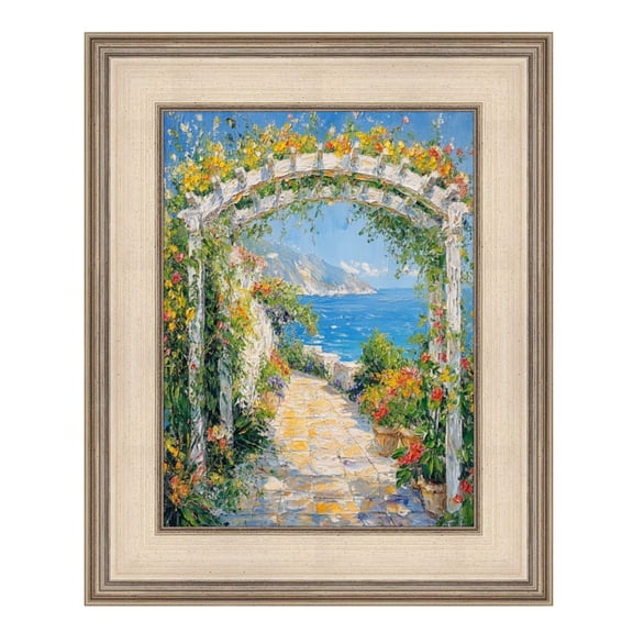 Wide Silver Leaf Flat Panel Picture Frame 30x30 frame
