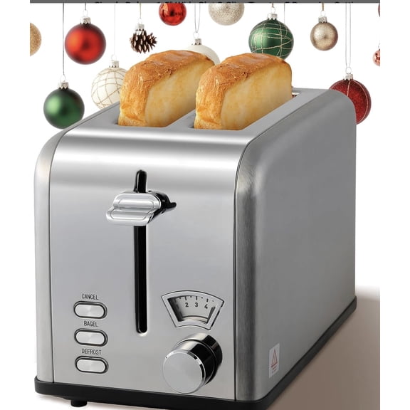 Wide Slot 2-Slice Toaster