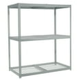 thumbnail image 1 of Wide Span Rack With 3 Shelves Wire Deck, 1200 Lb Capacity Per Level, 60"W x 36"D x 96"H, 1 of 4