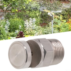 Wide Spray Angle Boomless Nozzle (1/2 BSP) Stainless Steel Deflector Sprayer