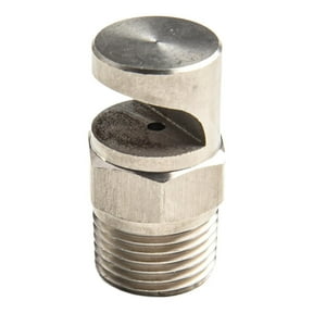 Wide Spray Angle Boomless Nozzle (1/2) Stainless Steel Deflector Sprayer