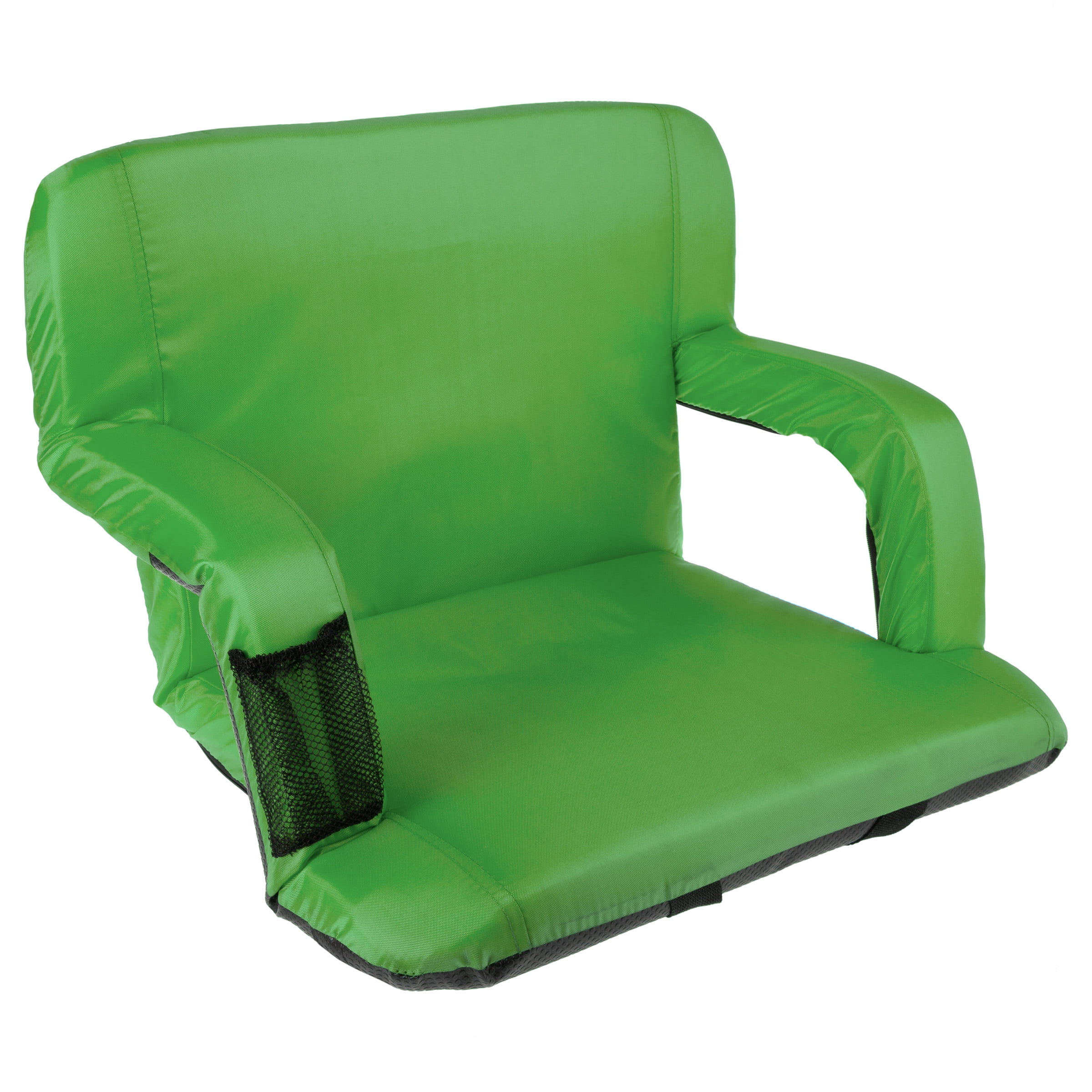Green White Football Stadium Seat Folding Cushion Sports Bleacher Boat  Chair KR