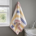 thumbnail image 1 of Wide Striped Cotton Hand Towels,Ultra Soft Absorbent Washcloths,Quick Dry Reusable Face Towels for Bathroom Kitchen Spa Home Use, 1 of 5