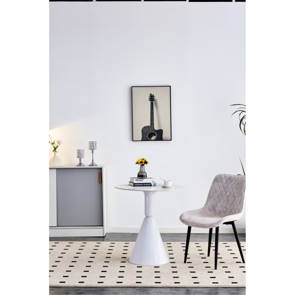 Wide Surface Tea Table / Rounded Corners for Comfortable Family Life