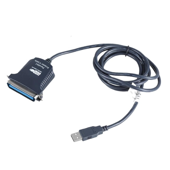 Wide System Compatible USB to CN36 Printer Cable Parallel Port Adapter Wire--