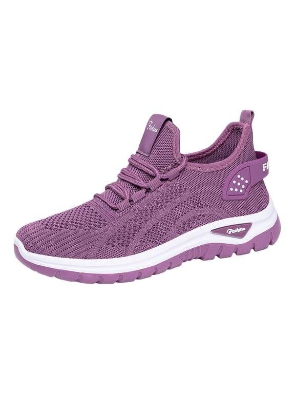 Wide Toe Box Shoes Women Air Cushion Road Running Shoes Extra Wide Width Sneakers Arch Support Gym Athletic Tennis Sneakers Lightweight Breathable Walking Shoes, 40