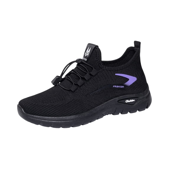 Wide Toe Box Shoes Women Extra Wide Width Sneakers Air Cushion Road Running Shoes Ultra Light Tennis Gym Workout Training Shoes Breathable Walking Shoes with Arch Support, 41