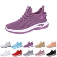 thumbnail image 1 of Wide Toe Box Shoes Women Non-Slip Ultra Light Running Sneakers Extra Wide Feet Arch Support Walking Shoes Tennis Diabetes Breathable Gym Workouts, 1 of 7