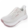 thumbnail image 1 of Wide Toe Box Shoes Women Slip in Arch Support Slip on Sneakers for Running Walking Athletic Orthopedic Plantar Fasciitis Thick Cushion Zero Drop Sole Width Hands Free Shoes, 1 of 6