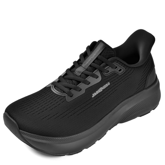 Wide Toe Box Shoes Women Slip in Arch Support Slip on Sneakers for Running Walking Athletic Orthopedic Plantar Fasciitis Thick Cushion Zero Drop Sole Width Hands Free Shoes