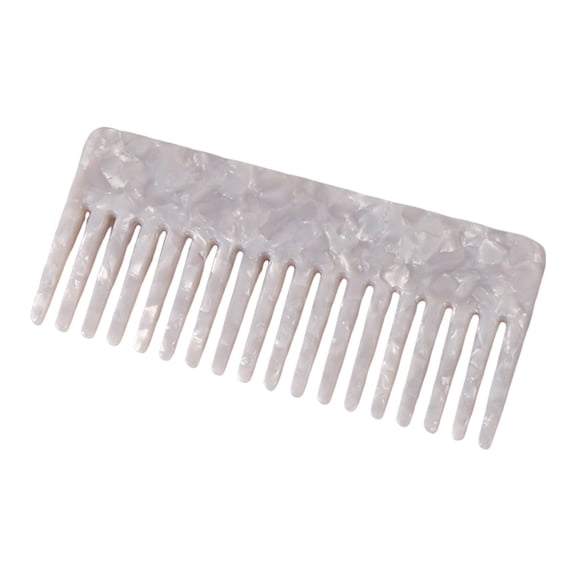 Wide Tooth Comb for Women Detangling Wet and Curly Hair Gentle Shower Comb for Thick Locks