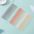 thumbnail image 1 of Wide Tooth Detangling Comb for Curly & Wet Hair – 1-Pack No Handle Styling Brush, Acetate Fiber Shampoo Comb, 1 of 7