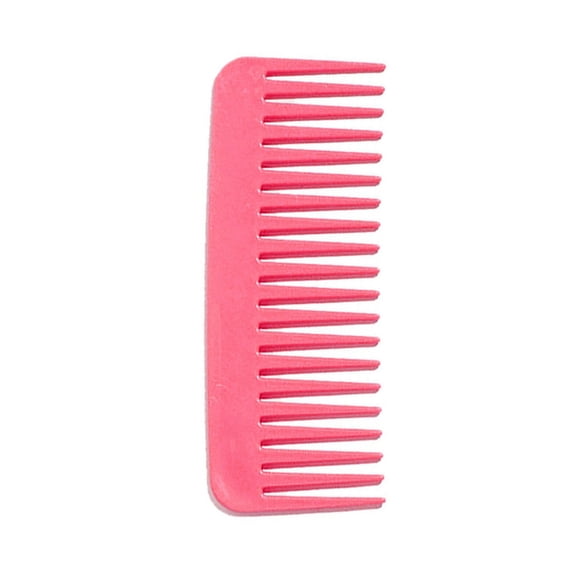 Wide Tooth Massaging Comb - Detangling Hair Comb, Comfortable Grip, Ideal for Curly or Thick Hair, Gentle Scálp Massage, Hair Care Tool, Salon Style, Anti-static, Easy to Clean, Pe