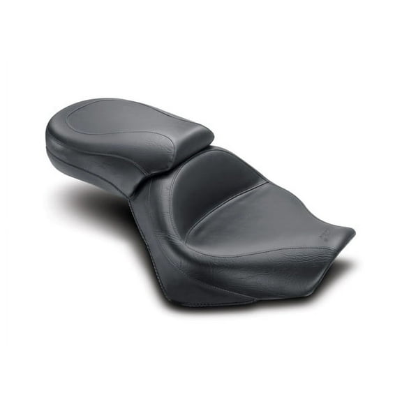 Wide Touring Two-Piece Seat for Honda VT750C2 Spirit 2007-'15 & Phantom 2010-'20, Original, Black