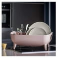 thumbnail image 1 of Wide Volume Dish Drying Rack Over The Sink, 360° Rotatable Water Drain, Large Utensil Holder Included, Made in Korea (), 1 of 7