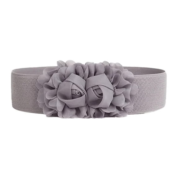 Wide Waist Belts for Women Fashion Belts for Women Trendy Stretch Belts for Women Fashion Wide Belts for Women Fashion Elastic Belt for Dresses Red Stretch Belts for Women,Grey