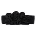 thumbnail image 1 of Wide Waist Belts for Women Women Belts Fashion for A Jumpsuit Stretch Belts for Women Fashion Wide Belts for Women Fashion Elastic Belt for Dresses Wide Belts for Women Dresses,Black, 1 of 8