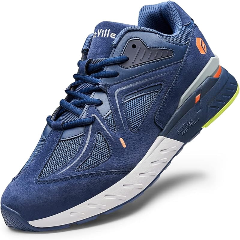 Wide Walking Shoes for Men Wide Width Sneakers for Flat Feet Arch Fit ...