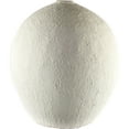 thumbnail image 1 of Wide White Textrured Ceramic Vase, 1 of 3