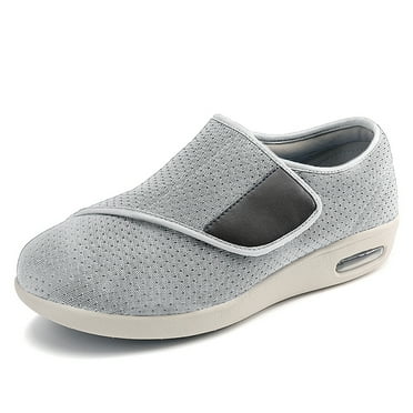 Wide Width Diabetic Shoes for Men Wide Width Elderly Non Slip Edema Shoes for Swollen Feet
