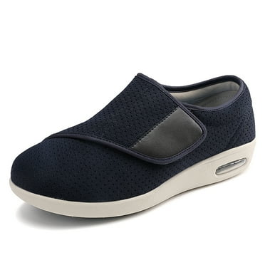 Wide Width Diabetic Shoes for Men Wide Width Elderly Non Slip Edema Shoes for Swollen Feet