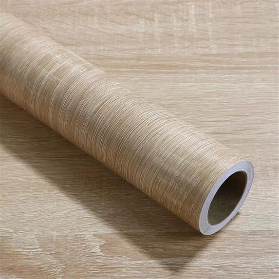 Wide Wood Grain Home Decor Furniture Waterproof Vinyl Wall Sticker Self Adhesive PVC Wallpaper Kitchen Cabinet Door Sticker