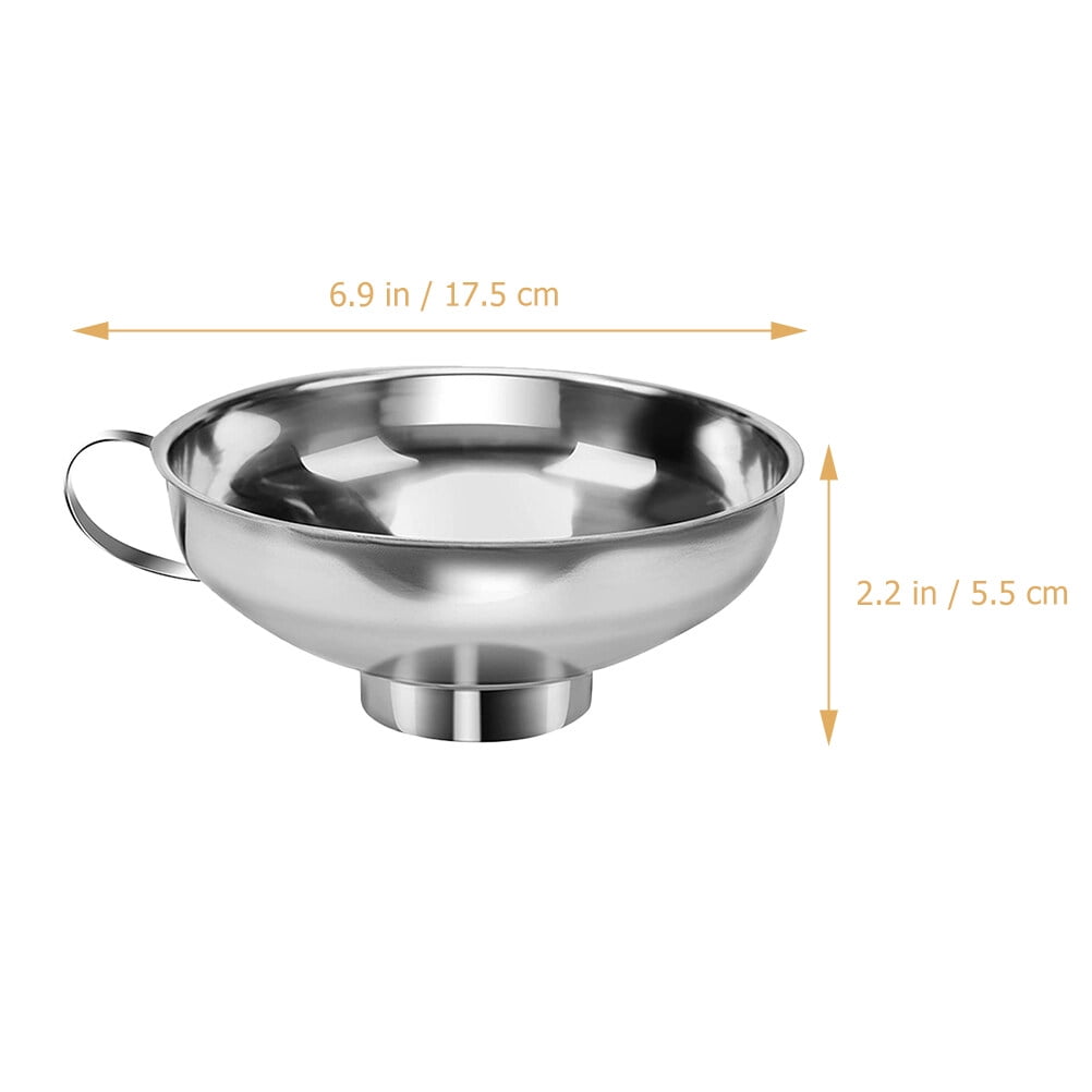 Wide mouth funnel Wide Mouth Funnel Stainless Steel Canning Funnel