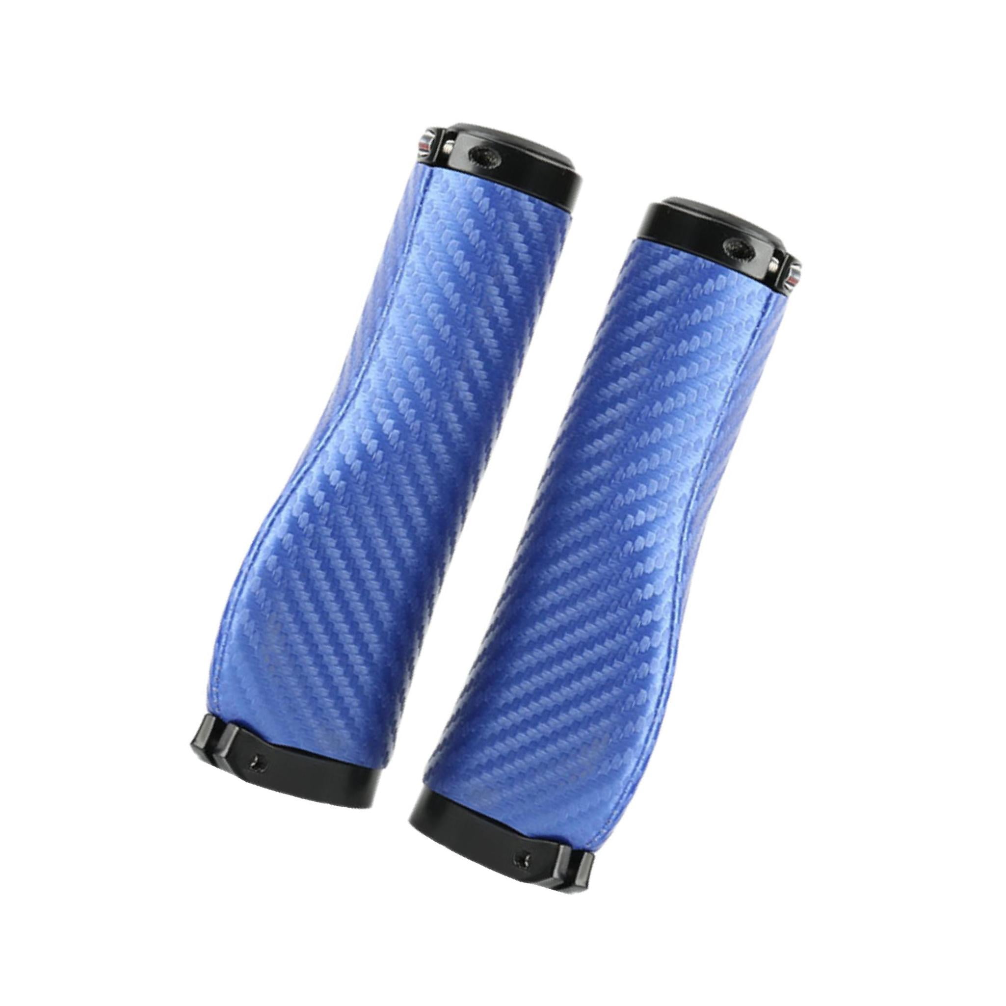 127mm Cushioned Bike Grips CyclingDeal Mountain Bike Grips - Soft Cushioned MTB Handlebar Grips Black 125mm Soft Vinyl Bike Grips