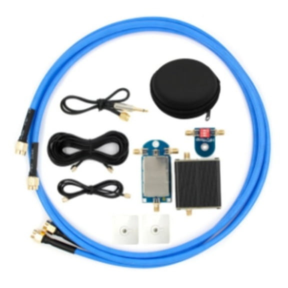 Wideband Magnetic Loop Antenna 50K-500MHz 17dB Gain for HF AM FM VHF UHF SDR Receiver Radio,1 x Wideband Magnetic Loop Antenna