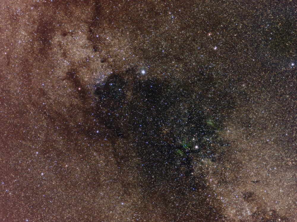 Widefield view of star flux in Cygnus Canvas Art - Filipe AlvesStocktrek Images (33 x 24)