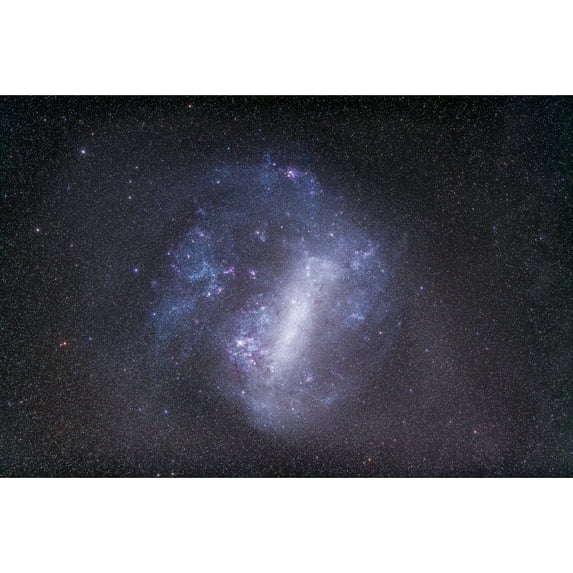 Widefield view of the Large Magellanic Cloud Poster Print