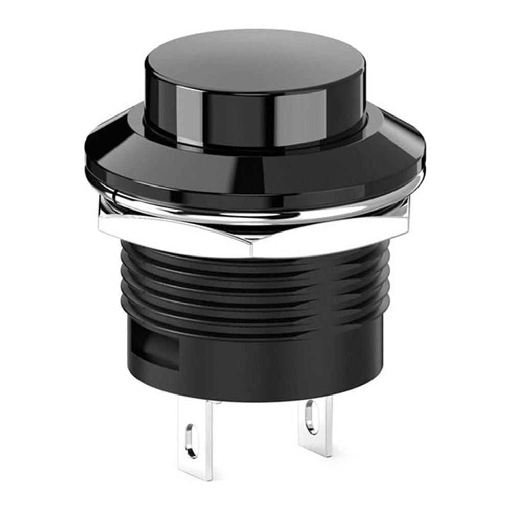 Widely used Easy to install Balck Cap Off-ON Mini Momentary Push Button ...