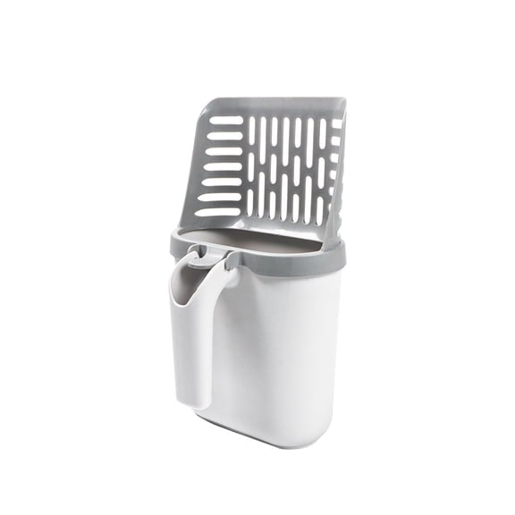 Widen Cat Litter Shovel, Self-Cleaning Scoop with Refill Bags, Large Kitty Litter Box Waste Picker System for Pet Care