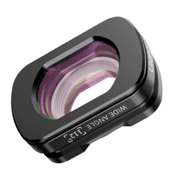 Widening Lens/Multiplier Glass for Pocket 3 Camera Lens for Landscape Photography Wide-angled Effect