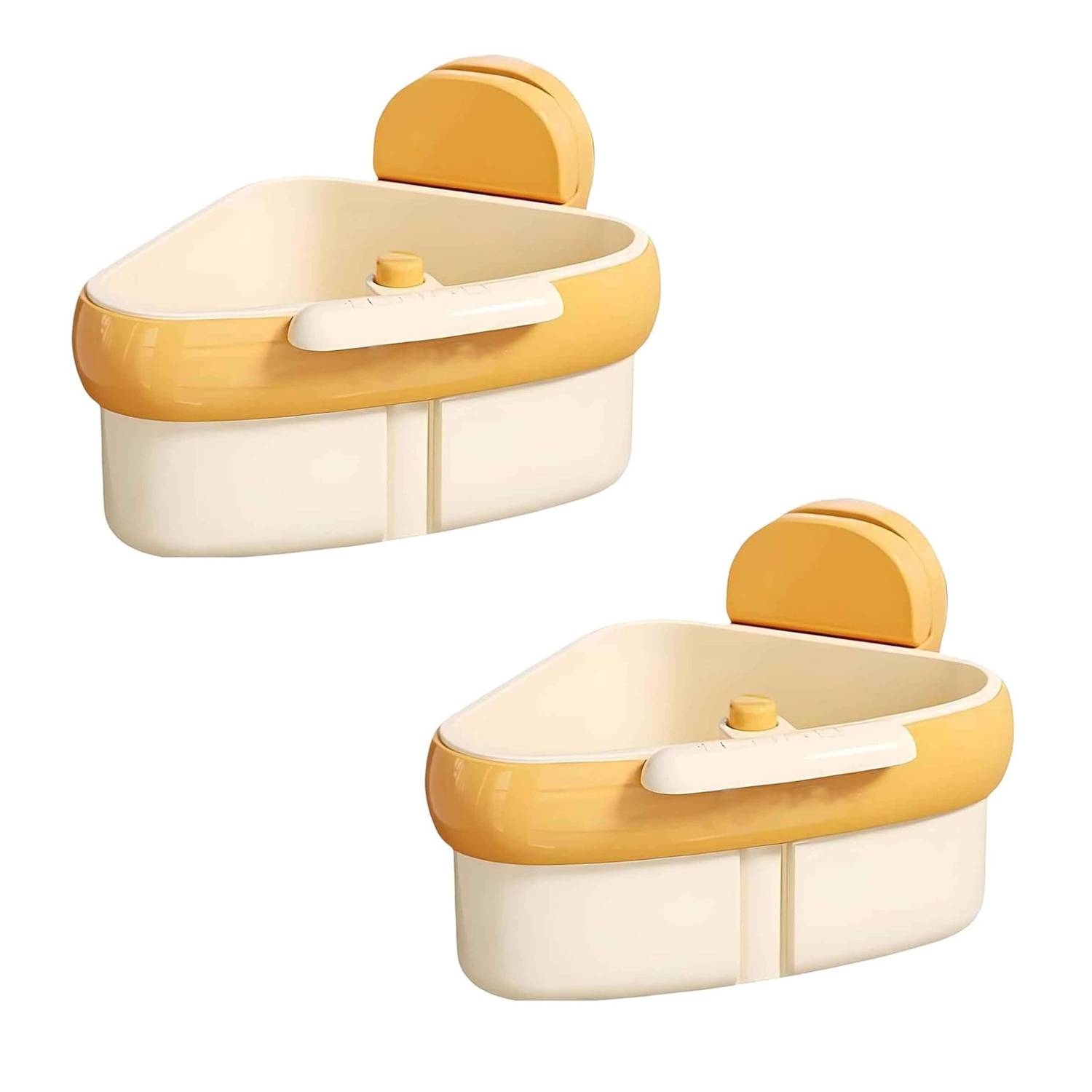 Wideous Curetoaway Suction Cup Sink Corner Rack, Triangular Sinks ...