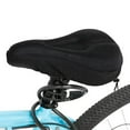 thumbnail image 1 of Wider Bike Seat Cover, Soft Silica Gel Pad, Breathable Anti-Slip Surface, Ergonomic Design, for Commuting/Travel, Enhanced Comfort, Durable Synthetic Material, Universal Fit, Outdoor Cycling Gear, 1 of 6