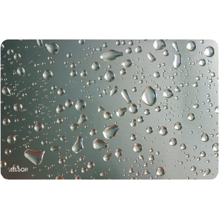 Widescreen Mousepad - Metallic Raindrop - (29648)