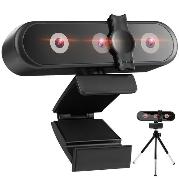 Widescreen Webcam Full High Definition 1080P Web Camera USB with Built-in Microphone Drive 2K for Recording Calling