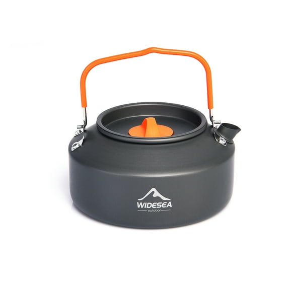 Widesea 1L Camping Kettle Portable Ultralight Aluminum Teapot for Backpacking,Hiking, Camping and Picnic