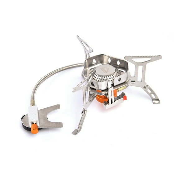 Widesea Camping Wind Proof Gas Burner Outdoor Strong Fire Stove Heater Tourism Equipment Supplies Tourist Kitchen Survival Trips
