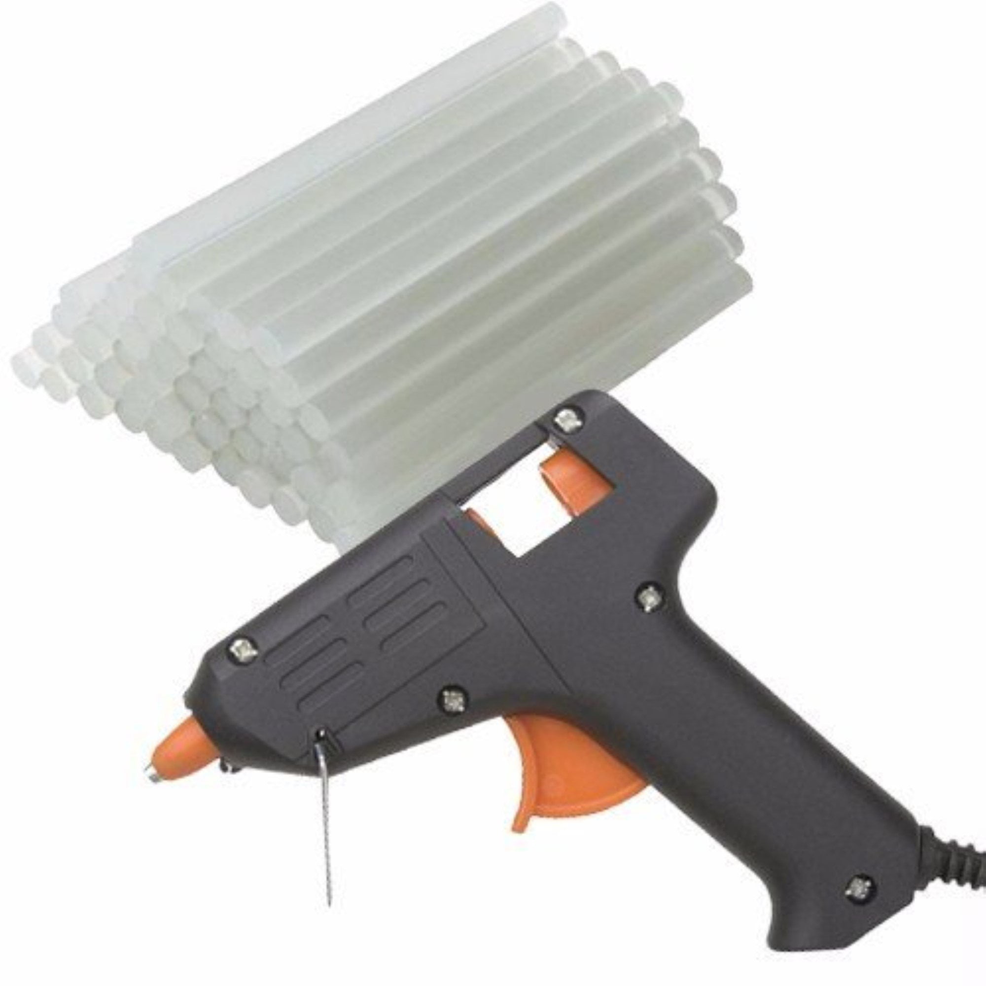 SHALL Full Size Hot Glue Sticks, 0.43” Dia x 4” Long, 120-pack Clear Hot  Melt Glue Gun Sticks for All-Temp Glue Guns, Multipurpose for Kids Adults  DIY