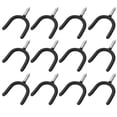 thumbnail image 1 of Wideskall 12 Pieces Heavy Duty Garage Storage Screw in U Utility Tool Wall Mount U Tool Hanger Hook, 1 of 6