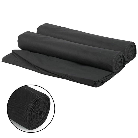 Wideskall 2-Packs 3.25' x 16' Feet Landscape Ground Cover Weed Barrier Control Fabric Plant Cover