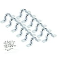thumbnail image 1 of Wideskall 3/4" inch Heavy Duty Pipe Tube Conduit Steel Hanger U Strap Clamps Clip w/ Screws Pack of 12, 1 of 2
