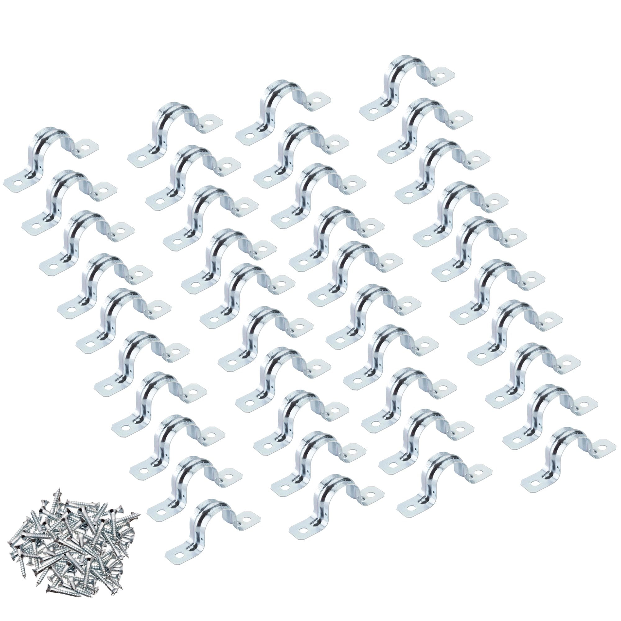 Wideskall 3/4" inch Heavy Duty Pipe Tube Conduit Steel Hanger U Strap